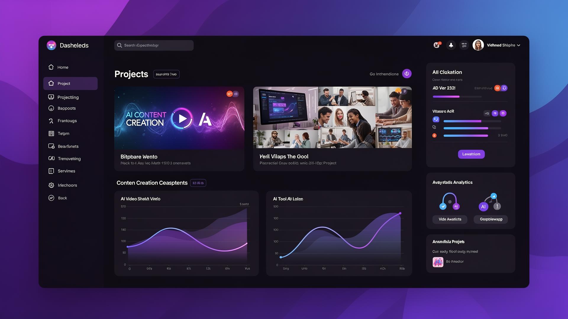 SBlitz AI dashboard preview